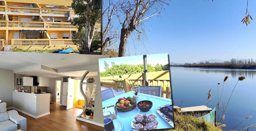 Superbe Appartement Terrasse Entierement Renove Au Bord De L'Ebre Делтебре Екстериор снимка